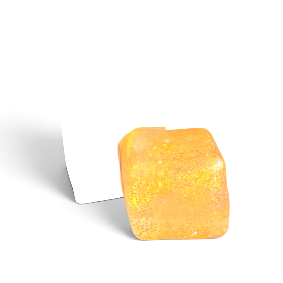 SPARKLE GLOW-IN-THE-DARK Generic Cube Stress Squishy