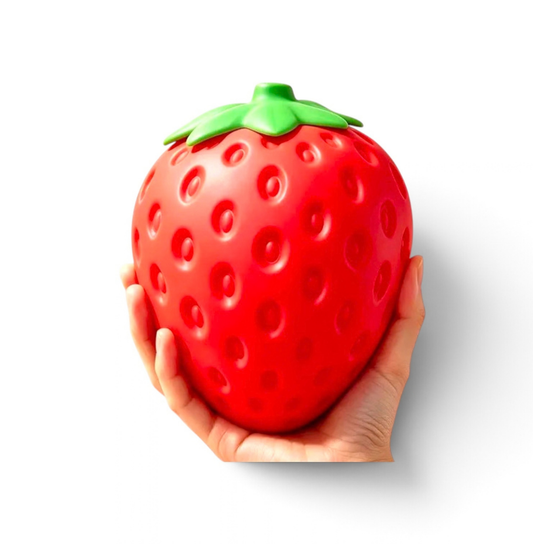 GIANT STRAWBERRY  Generic Cube Stress Squishy
