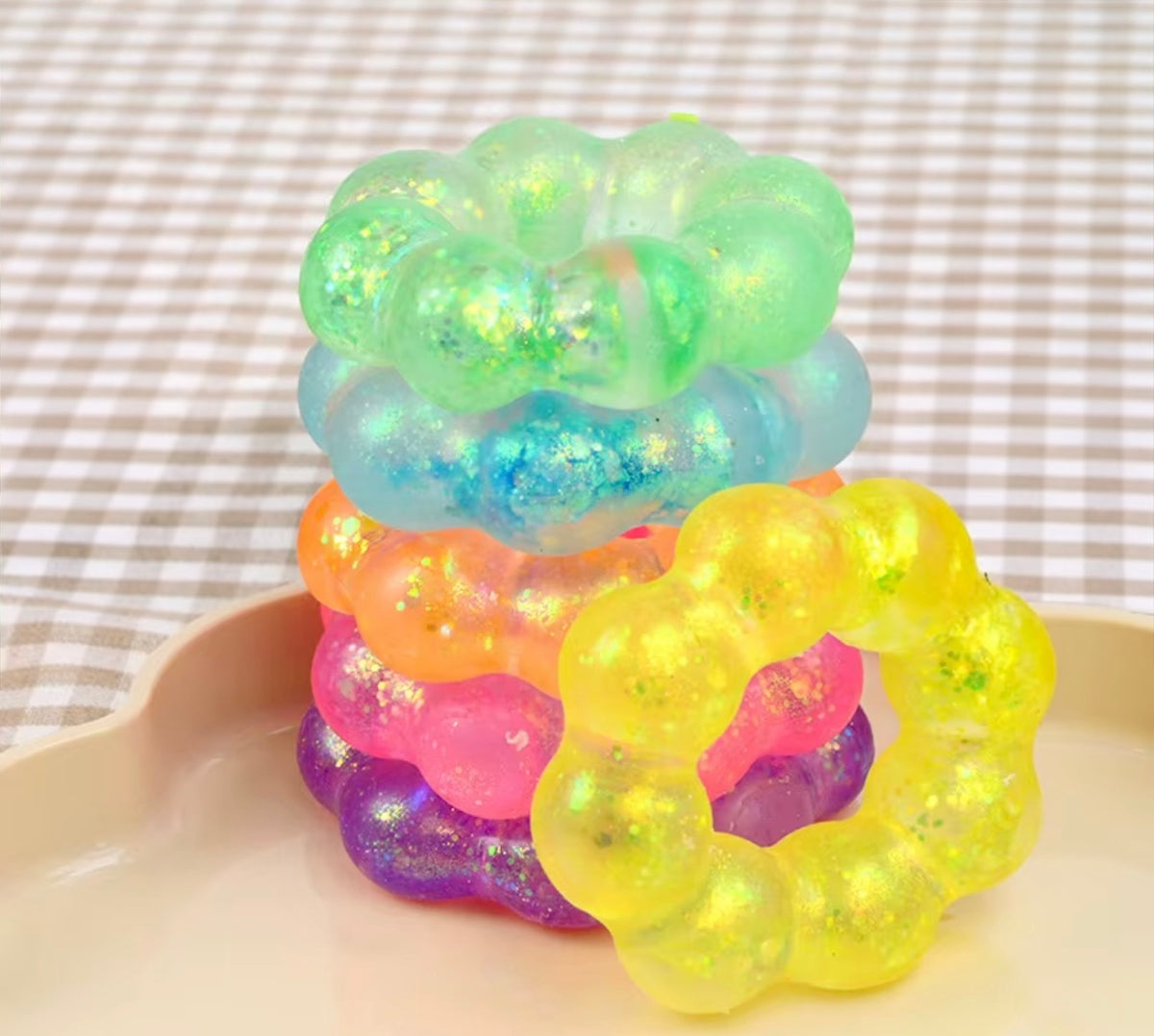 BRACELET Generic Cube Stress Squishy – Sensory Fidget Toy