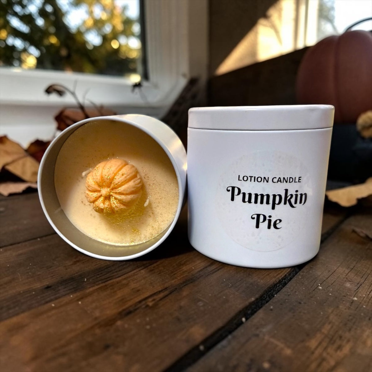 LOTION CANDLE Pumpkin Pie LIMITED EDITION