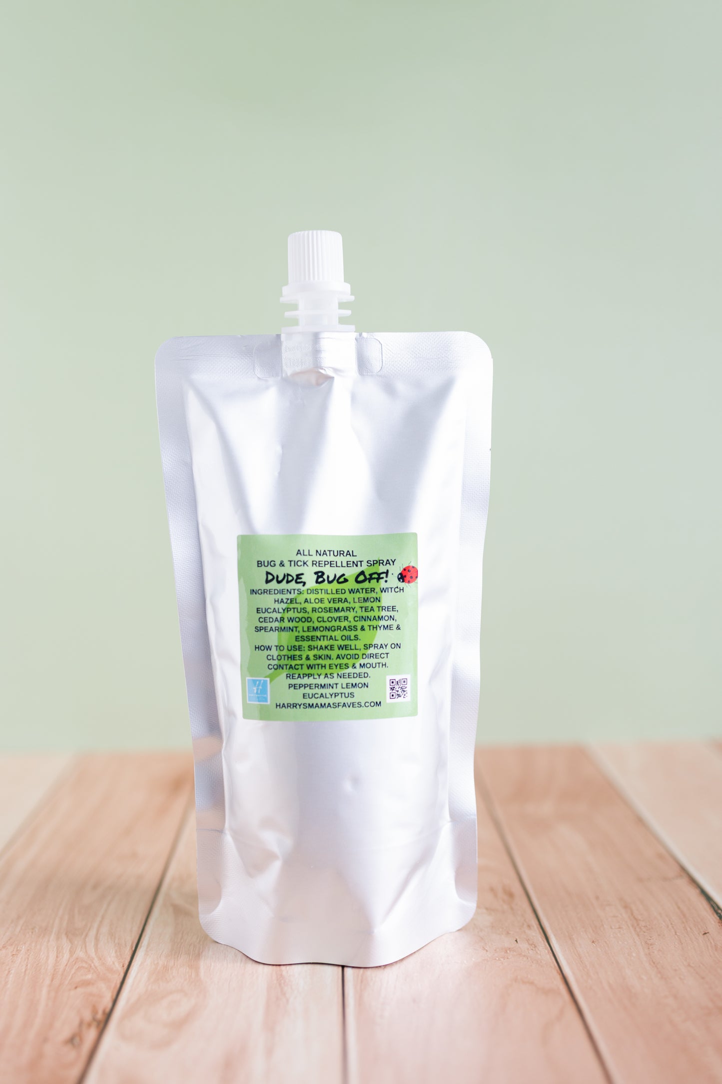 Bug & Tick Repellent Spray--DUDE, BUG OFF!