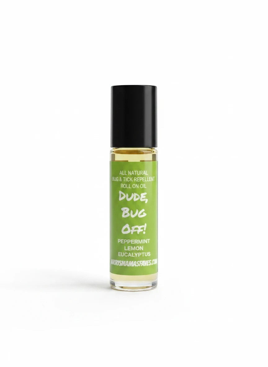 Harry’s Mama’s Faves: Lotions & Potions Dude, Bug Off! natural roll-on insect repellent with essential oils