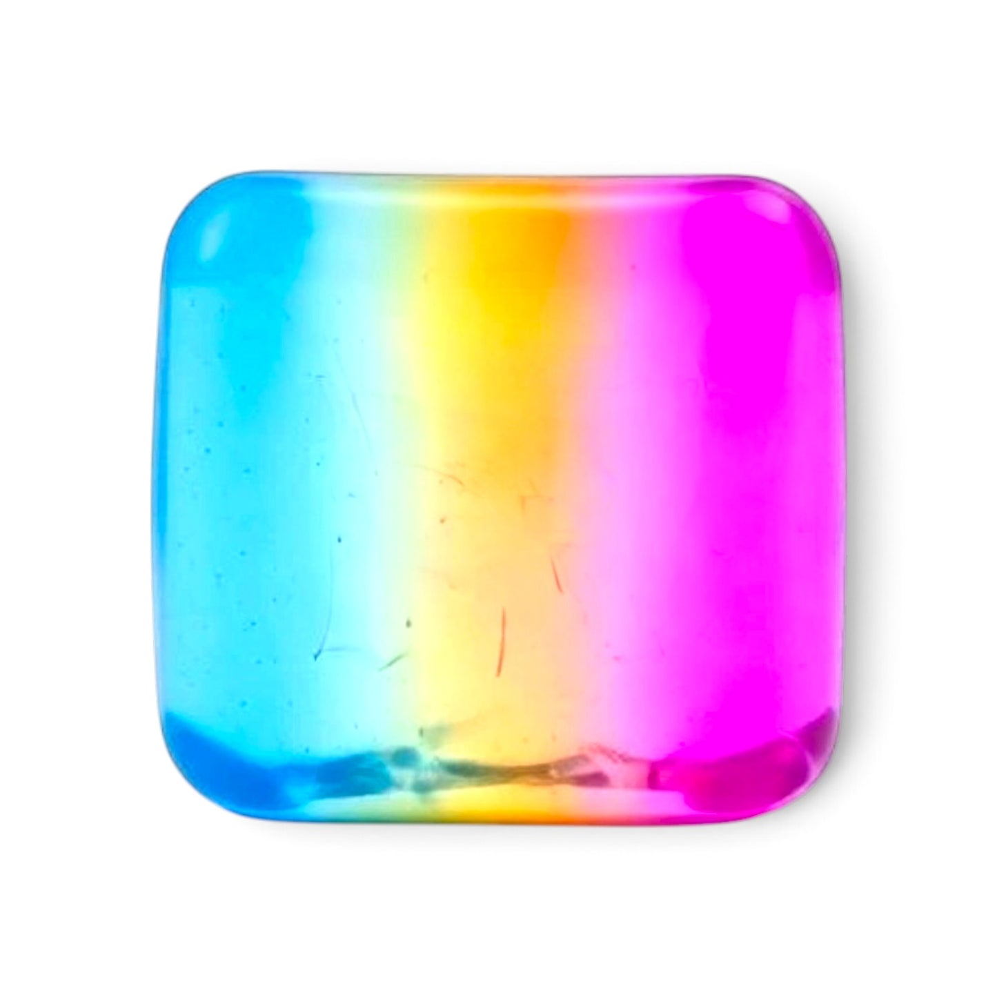 RAINBOW Generic Cube Stress Squishy – Sensory Fidget Toy