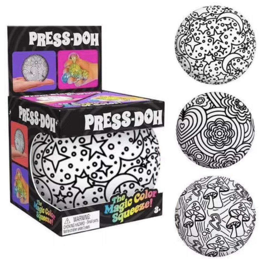 COLOR CHANGING BALL Generic Stress Squishy – Sensory Fidget Toy