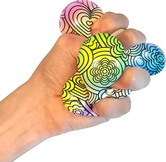 COLOR CHANGING BALL Generic Stress Squishy – Sensory Fidget Toy